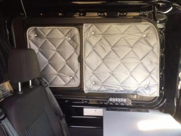 Thermomatten Dark Edition Premium Ford Transit (groß) ab 2014  - Komplettset zum Konfigurieren